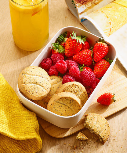 Biscuit orange et graines de pavot bio - 3